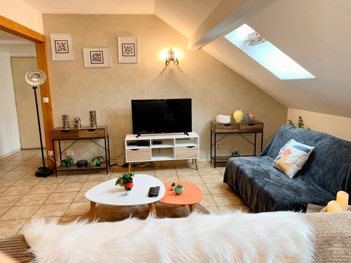 שאמברי Charmant Appart Sous Toits Proche Chateau Des Ducs מראה חיצוני תמונה